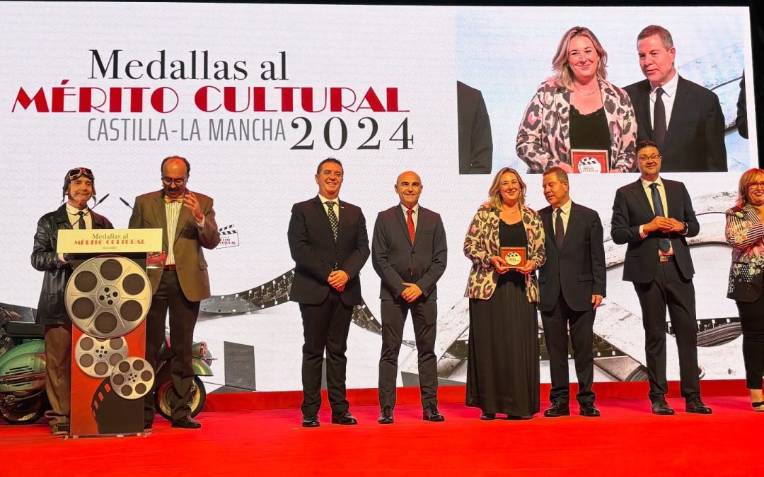 Nuestra asociación recibe la Medalla al mérito Cultural de Castilla-La Mancha 2024
